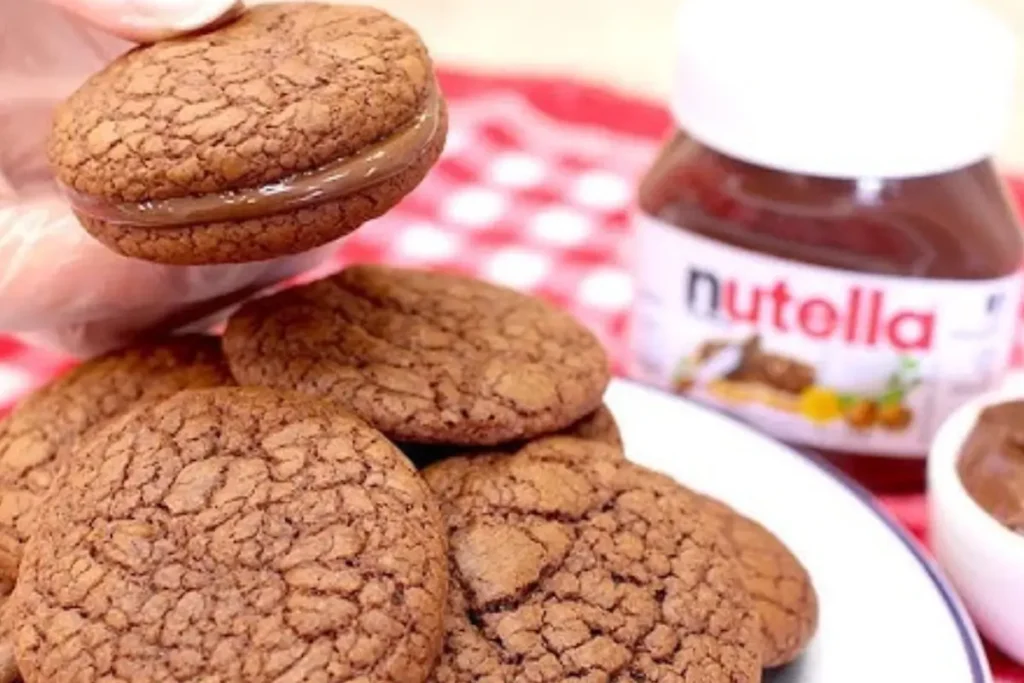 Biscoito de Nutella com Apenas 3 Ingredientes