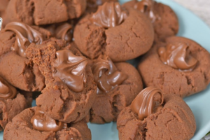 Biscoito de Nutella com Apenas 3 Ingredientes Receita Fácil e Deliciosa