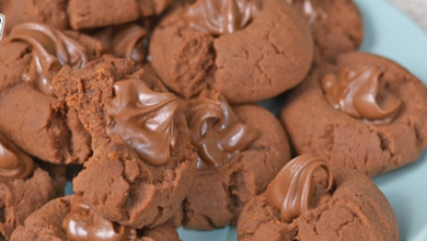 Biscoito de Nutella com Apenas 3 Ingredientes Receita Fácil e Deliciosa