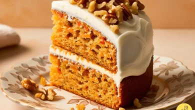 Bolo de Cenoura Americano Uma Explosão de Sabor e Textura!
