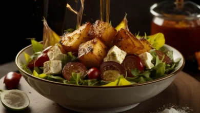 Descubra o Encanto da Salada de Berinjela no Forno!