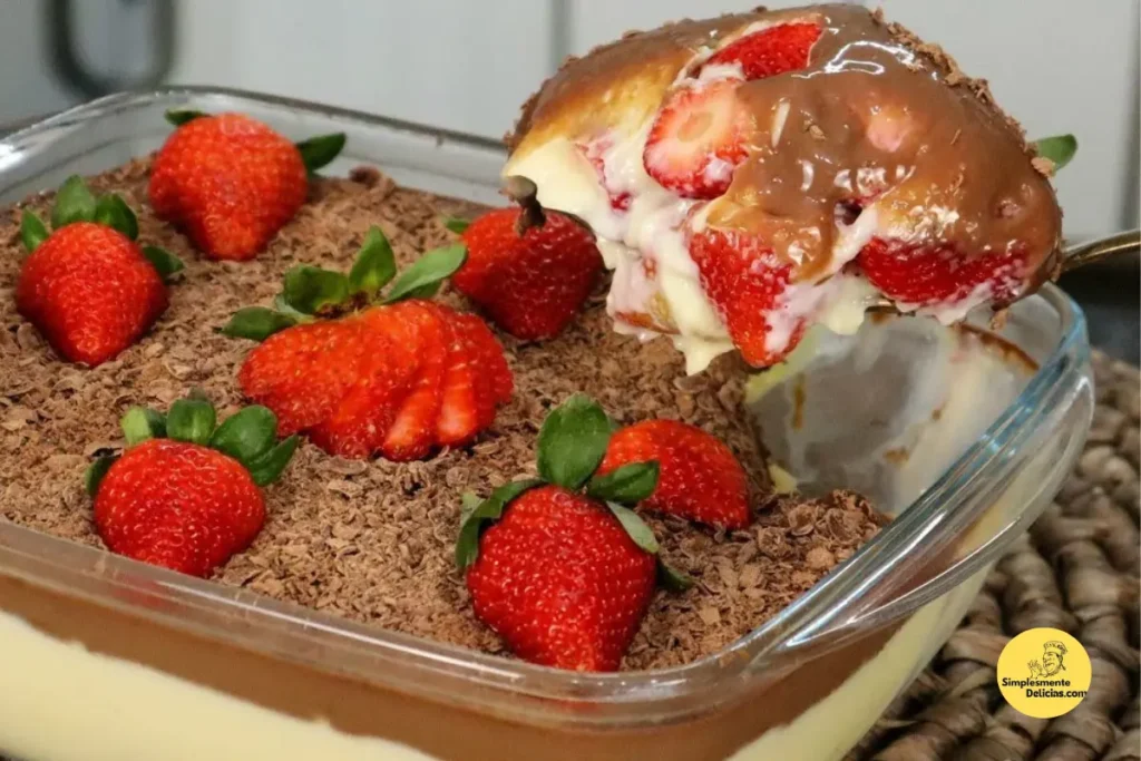 Doce de Morango na Travessa