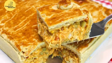 Pastelão de Frango com Requeijão O Segredo da Crocância e Sabor Que Vai Te Conquistar!
