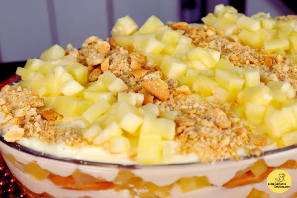 Pavê de Abacaxi com Coco 🥥🍍