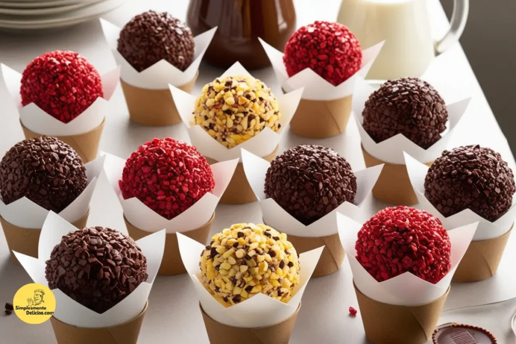 Receita Irresistível de Brigadeiro Gourmet O Doce Sofisticado para Surpreender Receita Irresistível de Brigadeiro Gourmet O Doce Sofisticado para Surpreender