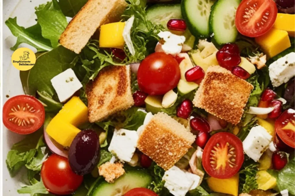 Salada Mediterrânea Leve, Saborosa e Cheia de Nutrientes