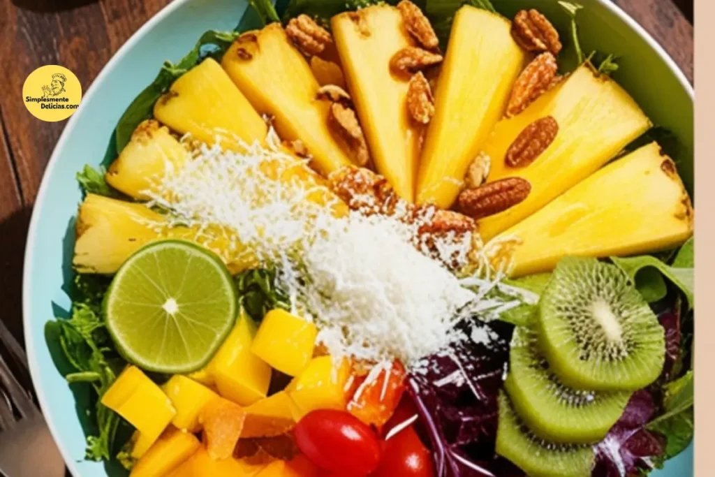 Salada Tropical Uma Explosão de Sabores Frutais!