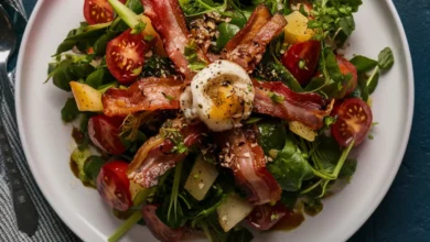 Salada de Espinafre com Bacon Uma Receita Irresistível para Seu Almoço