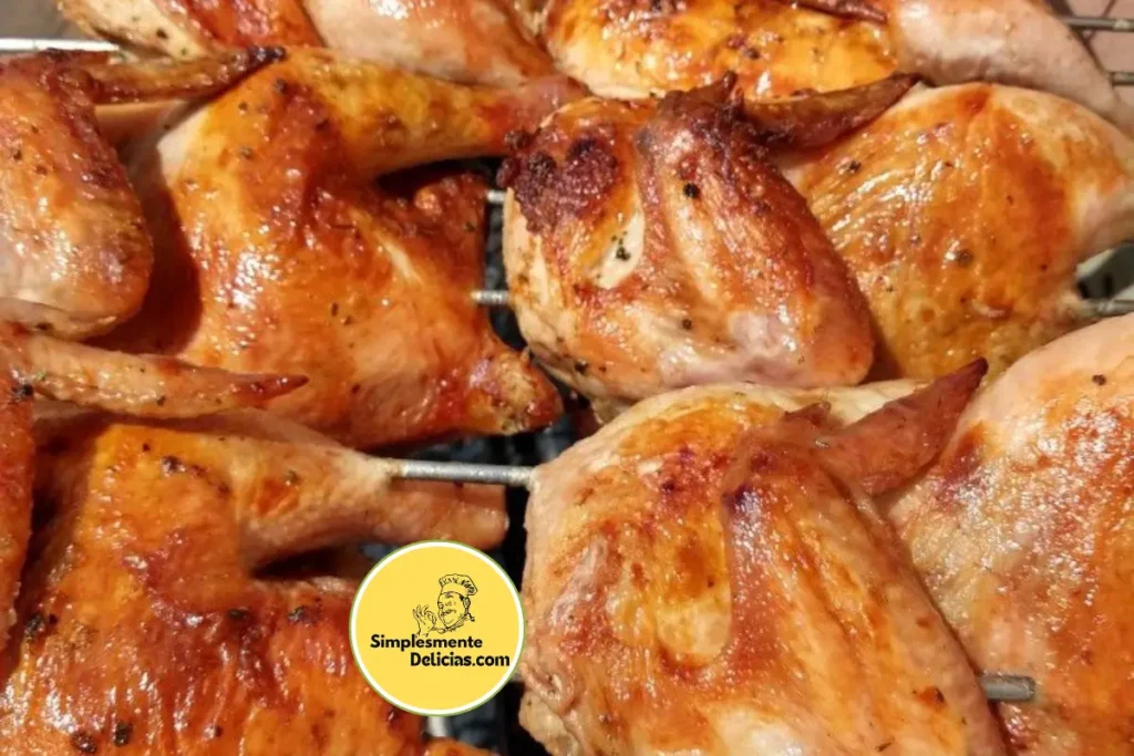 galeto na brasa bem temperadinho e suculento