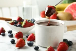 Receita de Fondue de Chocolate