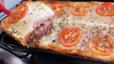 Lanche de Forno de Calabresa