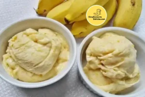 Sorvete Fit de Banana e Maçã: DelÃcia Refrescante para um Verão Saudável