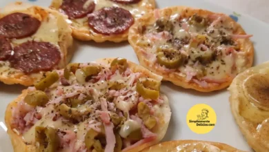 Mini Pizza com Massa de Pastel A Receita Prática e Irresistível Que Vai Conquistar Você!