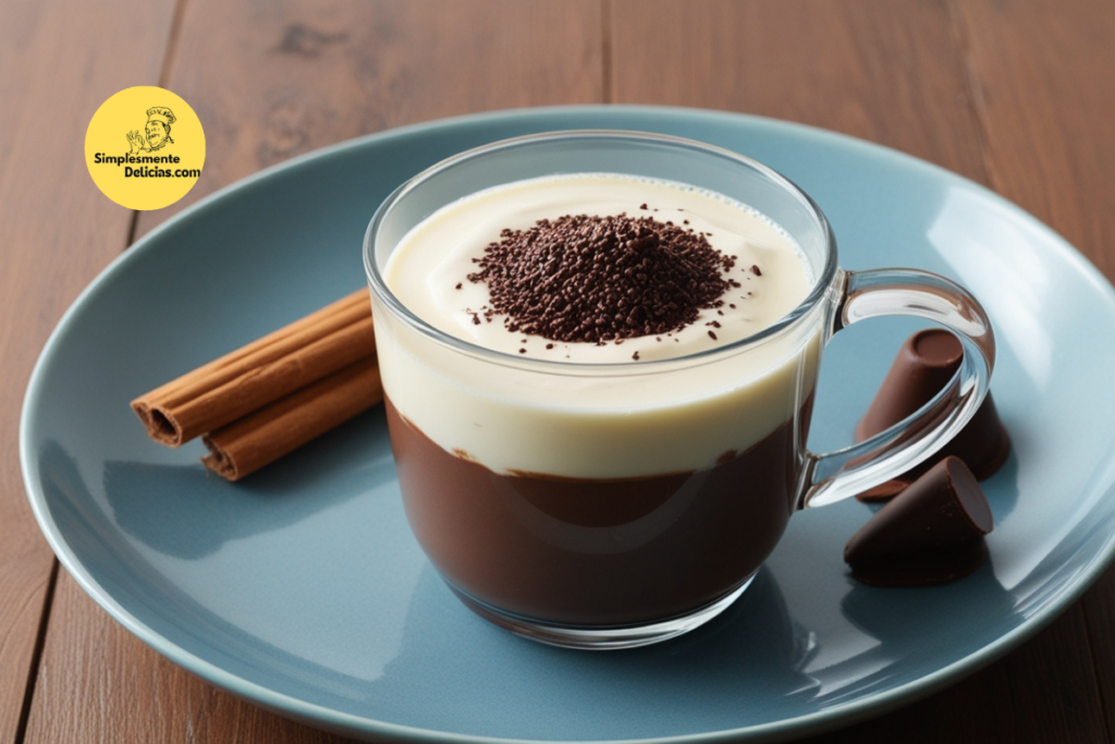 Pudim de Ninho com Chocolate