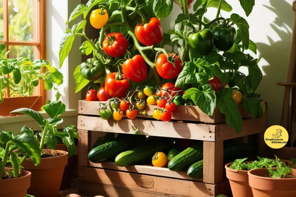 Cultivo Caseiro Pimentão, Tomate e Pepino Sempre Fresquinhos!