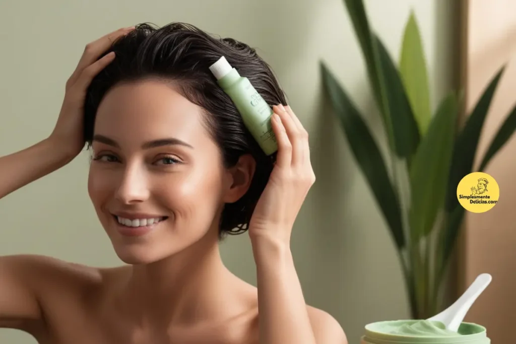 Remédios para o Cabelo de Chá Verde Crescimento, Brilho e Saúde Naturalmente