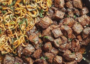 carne macarrao