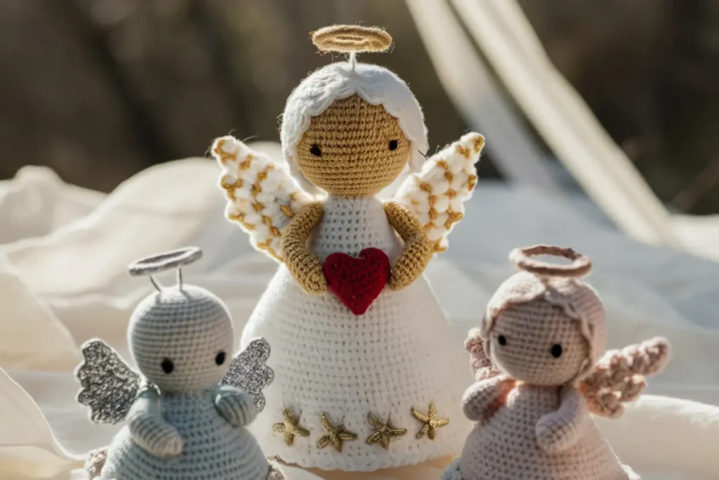 Anjinhos Amigurumi Lembrancinhas Celestiais que Encantam em Todas as Ocasiões Anjinhos Amigurumi Lembrancinhas Celestiais que Encantam em Todas as Ocasiões