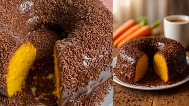 Bolo de Cenoura de Liquidificador A Receita Mais Fácil e Deliciosa que Você Vai Fazer!